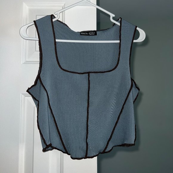 SHEIN Tops - Shein square neck tank top